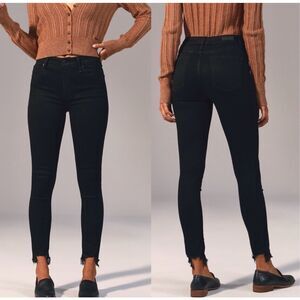Abercrombie & Fitch Curve Love The Super Skinny Ankle High Rise Jeans Women’s 25